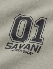 Áo nỉ cổ tròn bé trai