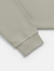 Áo nỉ cổ tròn bé trai