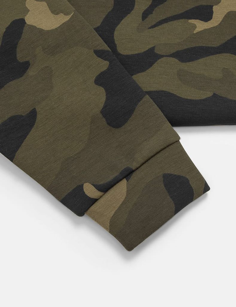 Áo nỉ cổ tròn bé trai hình in trước ngực