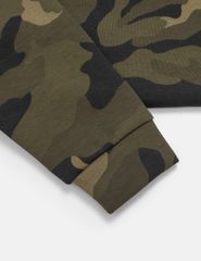 Áo nỉ cổ tròn bé trai hình in trước ngực