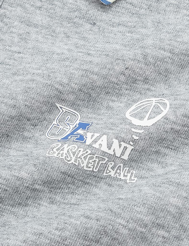 Áo nỉ bé trai hình in trước ngực