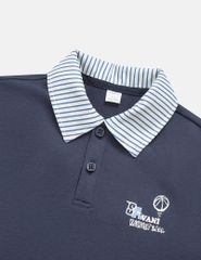 Áo nỉ bé trai hình in trước ngực