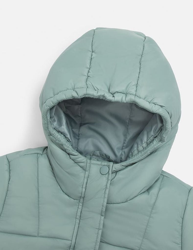 Áo phao chần bông bé trai hình in trước ngực