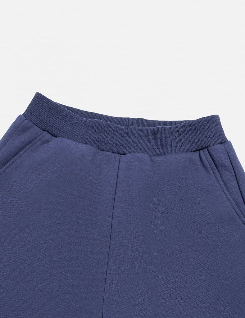 Bộ nỉ cổ tròn bé trai hình in trước ngực