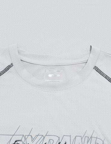 Bộ hè cổ tròn bé trai hình in trước ngực áo