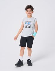 Bộ hè sát nách trẻ em phối quần khác màu