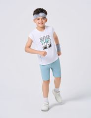 Bộ hè sát nách trẻ em phối quần khác màu