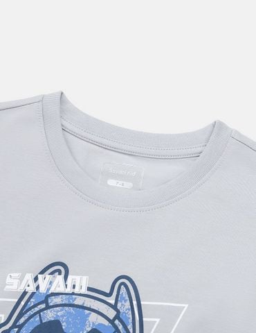 Áo ba lỗ bé trai hình in trước ngực