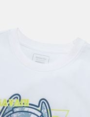 Áo ba lỗ bé trai hình in trước ngực