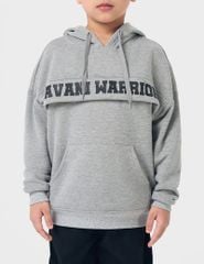 Áo nỉ có mũ bé trai hình in trước ngực