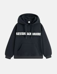 Áo nỉ có mũ bé trai hình in trước ngực