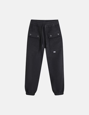 Quần jogger bé trai cạp chun bo gấu