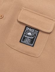 Áo sơ mi dài tay bé trai dáng suông rộng