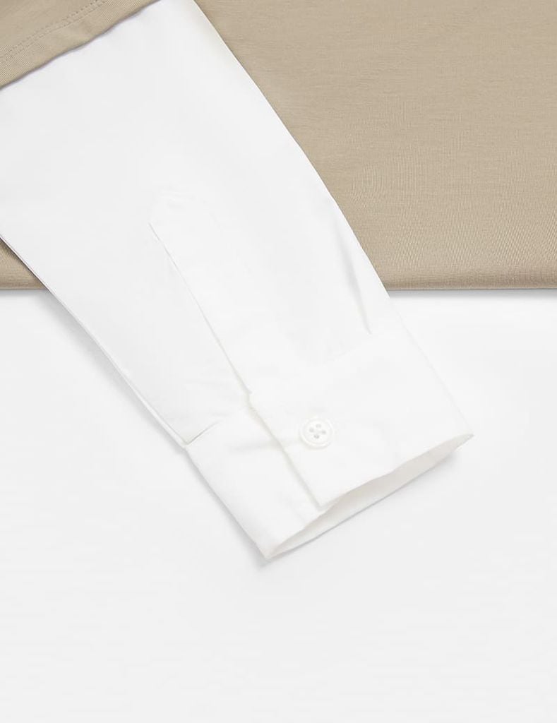 Áo thun dài tay bé trai phối màu