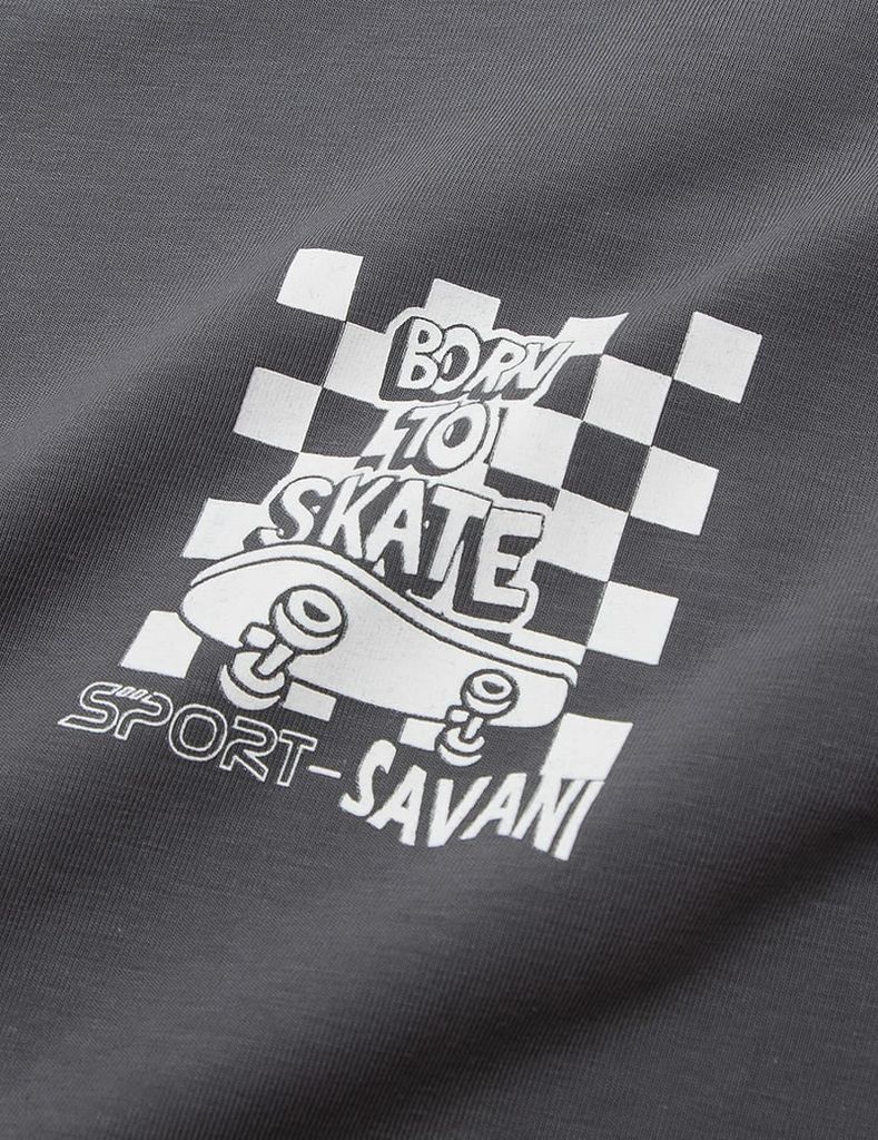 Áo thun dài tay bé trai phối màu