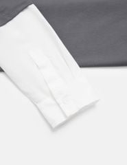 Áo thun dài tay bé trai phối màu