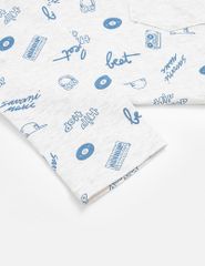 Áo thun dài tay bé trai cổ tròn