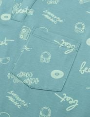 Áo thun dài tay bé trai cổ tròn