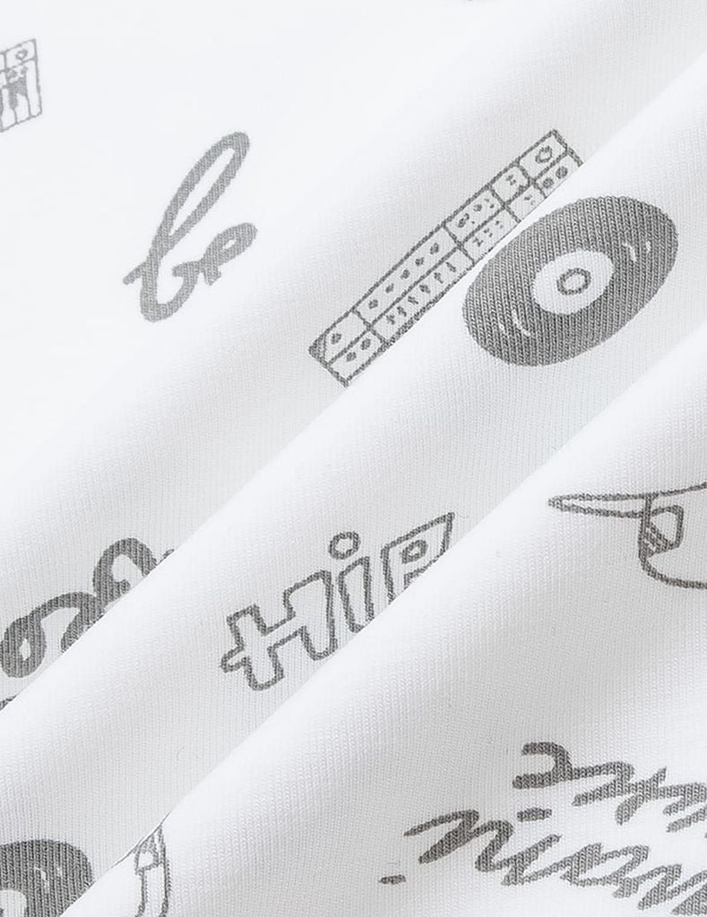 Áo thun dài tay bé trai cổ tròn