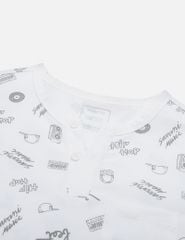 Áo thun dài tay bé trai cổ tròn