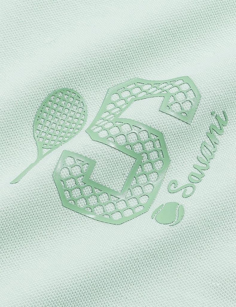 Áo polo ngắn tay bé trai hình in trước ngực