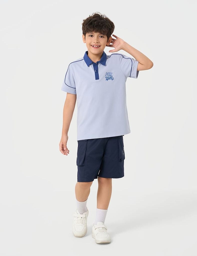 Áo polo ngắn tay bé trai