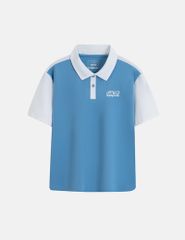 Áo polo ngắn tay bé trai hình in trước ngực