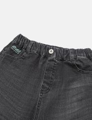 Quần jean bé trai cạp chun bo gấu