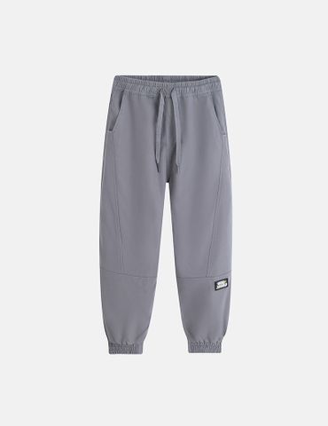 Quần khaki bé trai cạp chun bo gấu