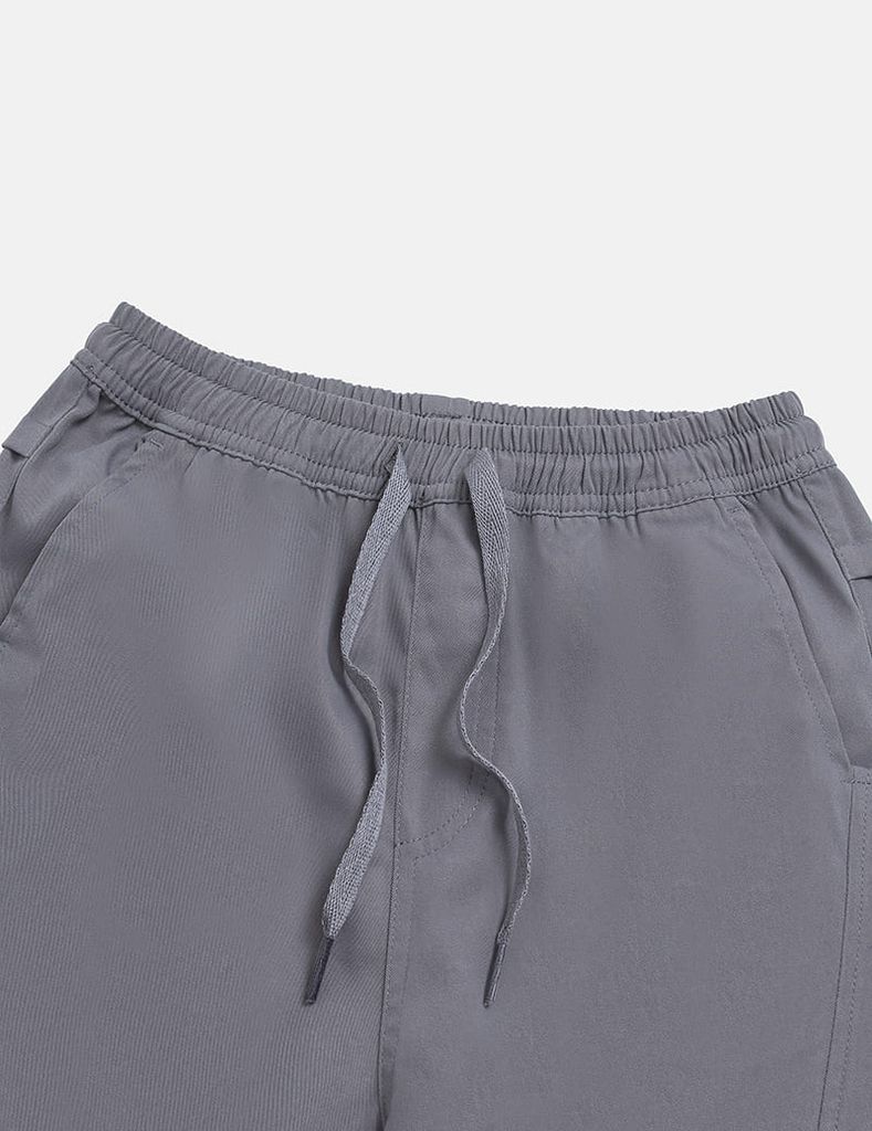 Quần khaki bé trai cạp chun bo gấu