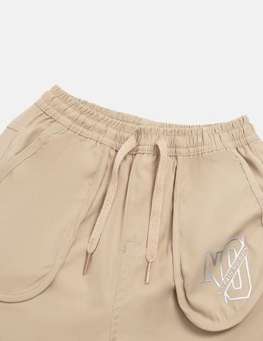 Quần khaki bé trai gấu bo