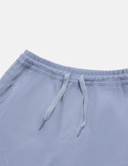 Quần khaki bé trai cạp chun mác in trang trí