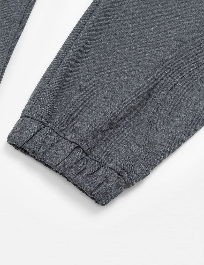 Quần nỉ bé trai hình in chân túi trái