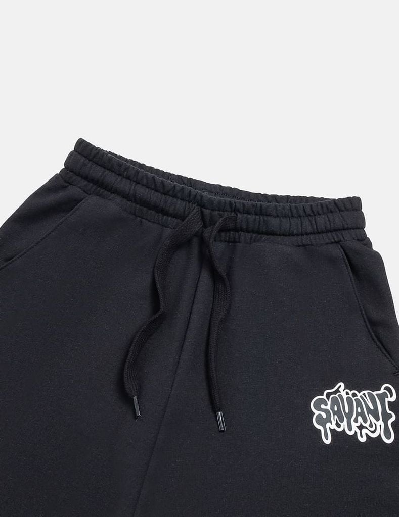 Quần nỉ bé trai hình in chân túi trái