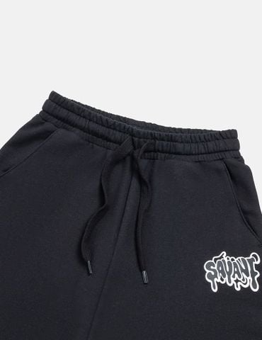 Quần nỉ bé trai hình in chân túi trái