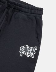 Quần nỉ bé trai hình in chân túi trái