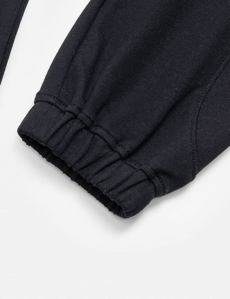 Quần nỉ bé trai hình in chân túi trái