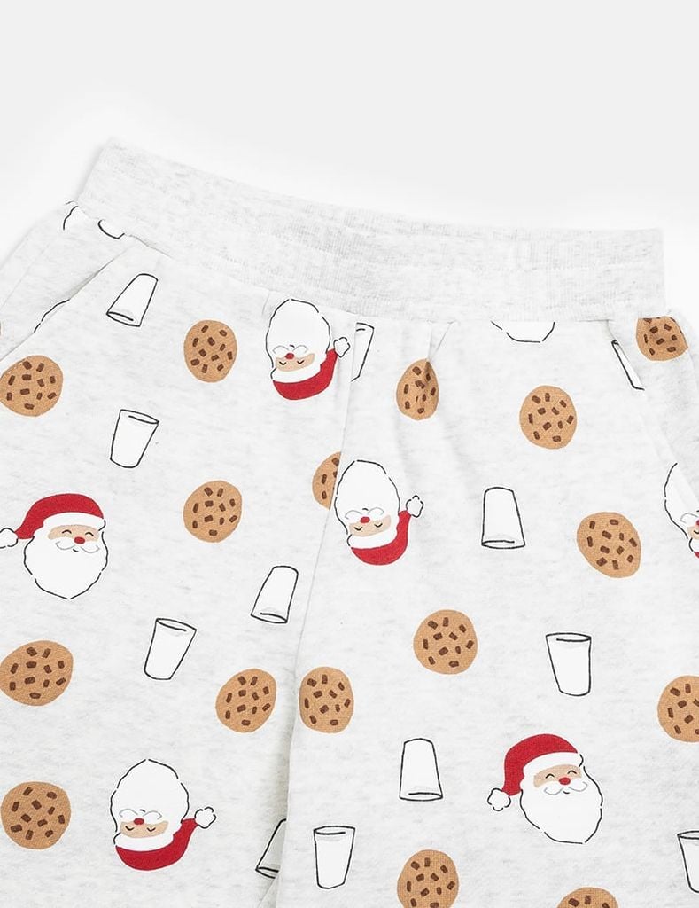 Quần nỉ bé trai in họa tiết