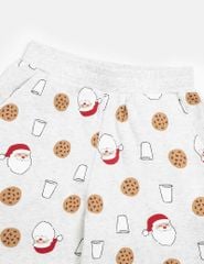 Quần nỉ bé trai in họa tiết