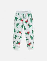 Quần nỉ bé trai in họa tiết