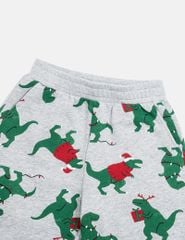 Quần nỉ bé trai in họa tiết