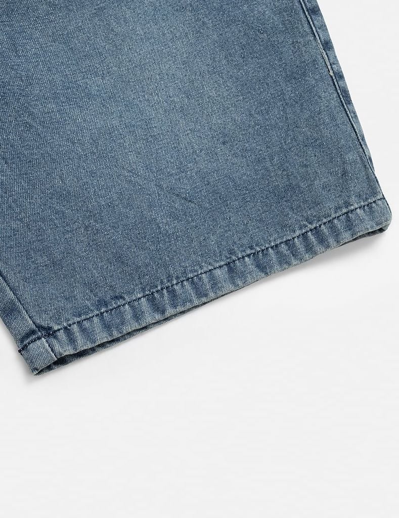 Quần short jean bé trai cạp chun