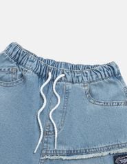 Quần short jean bé trai