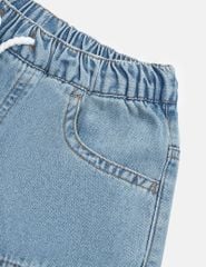 Quần short jean bé trai