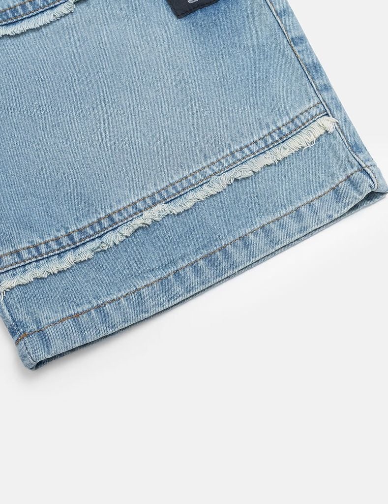 Quần short jean bé trai