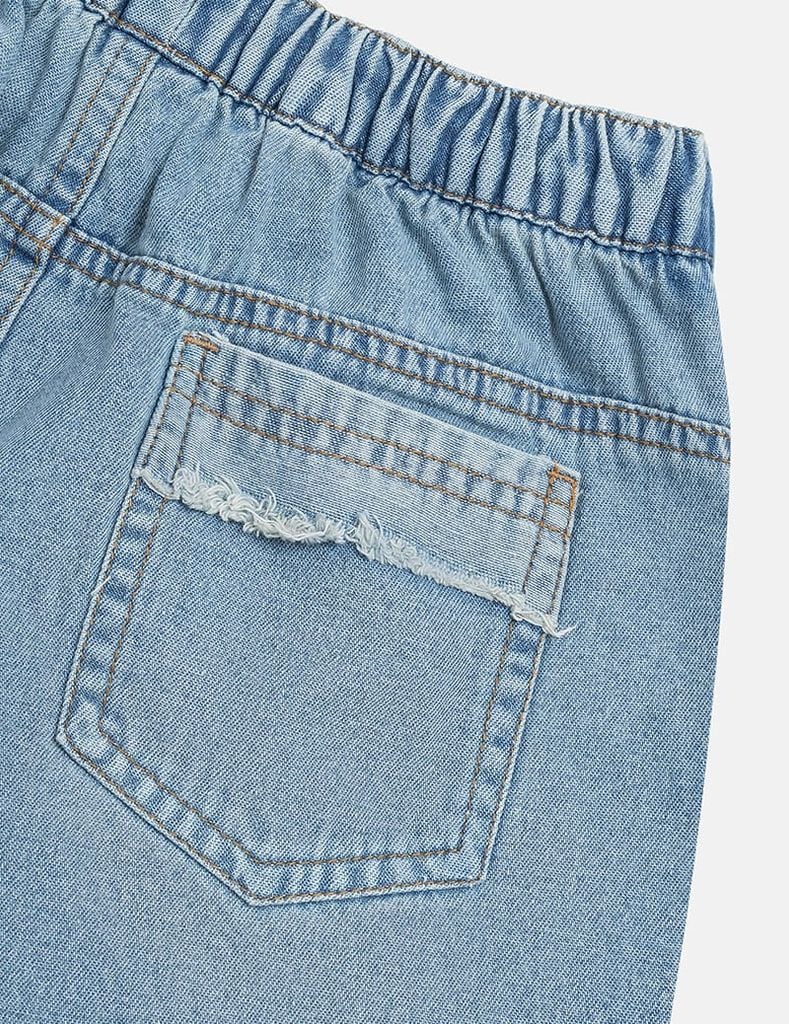 Quần short jean bé trai