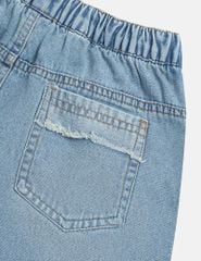Quần short jean bé trai