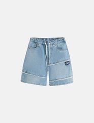 Quần short jean bé trai