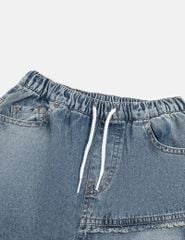 Quần short jean bé trai