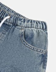 Quần short jean bé trai